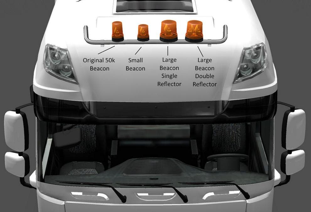 BEACON PACK BY COBRABLUE6 V1.2 – Parts mod for Euro Truck Simulator 2