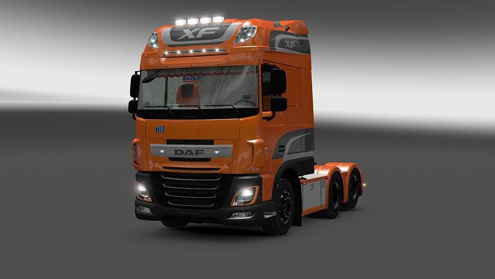 DAF XF EURO 6 INTERIOR / EXTERIOR REWORK V1.1 – Other mod for Euro Truck Simulator 2
