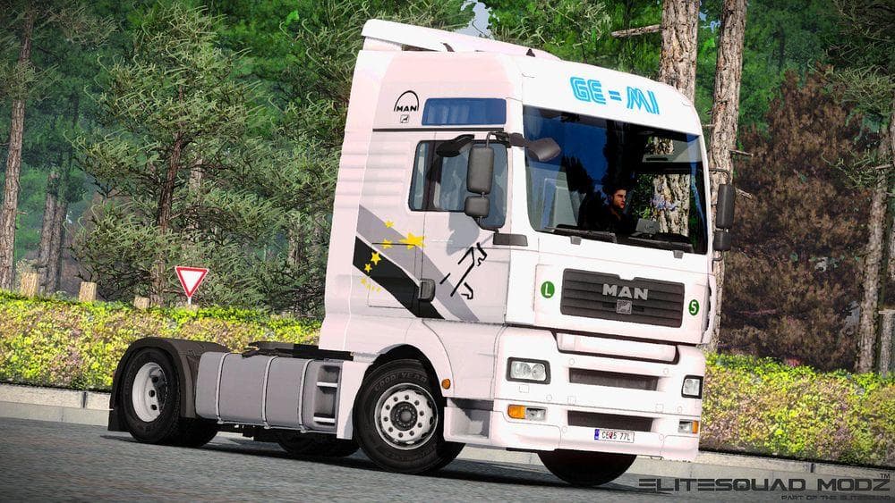 MAN TGA GE-MI SLOVENIA SKIN – Skins mod for Euro Truck Simulator 2