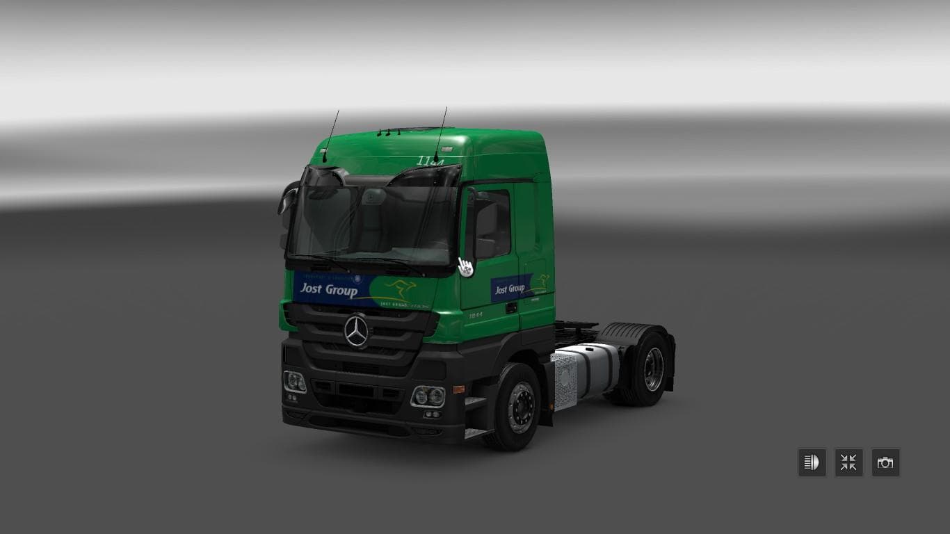 JOST GROUP MERCEDES EURO 5 (MP3) 1.22 – Skins mod for Euro Truck Simulator 2