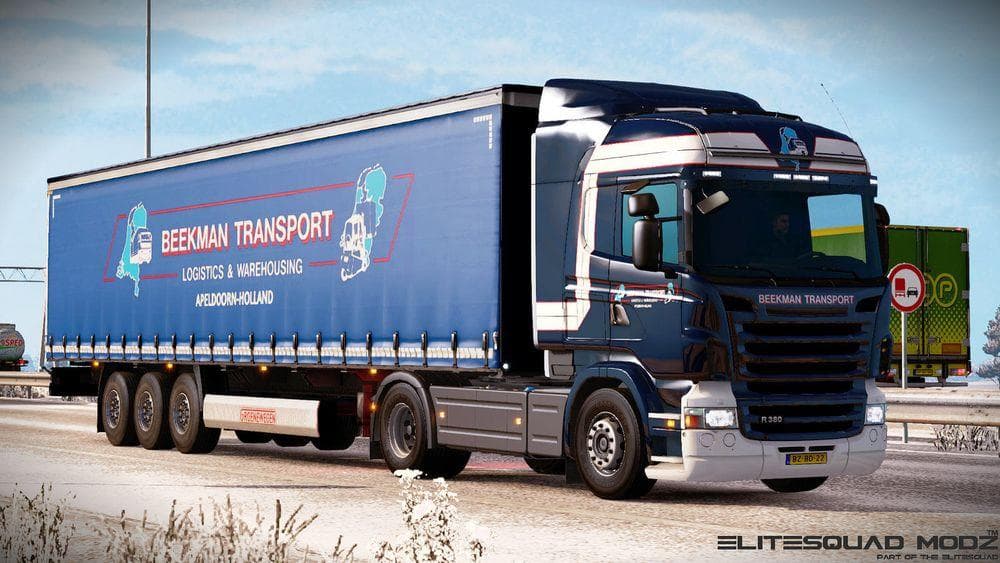 BEEKMAN TRANSPORT COMBO PACK – Trailers mod for Euro Truck Simulator 2
