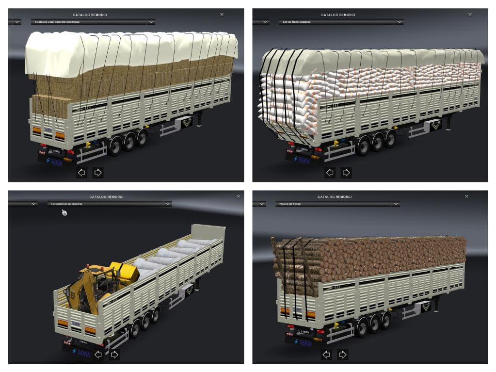 SERIN TRAILER 1.22.X – Trailers mod for Euro Truck Simulator 2