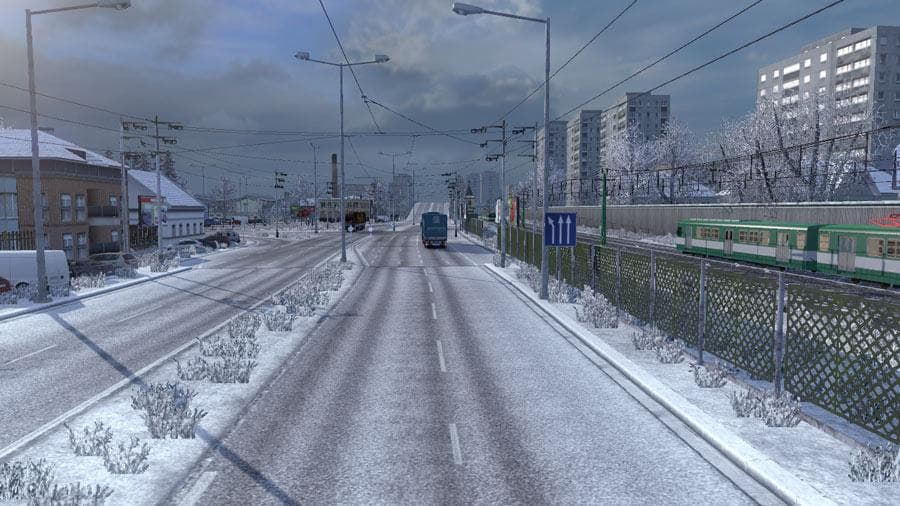 FROSTY WINTER WEATHER MOD V5.6 – Maps mod for Euro Truck Simulator 2