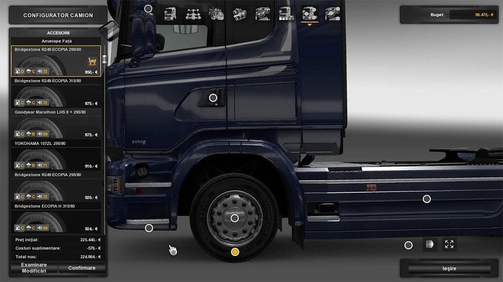 REAL TIRE ADDON FOR 50KEDAS WHEEL PACK V3.2 – Parts mod for Euro Truck Simulator 2