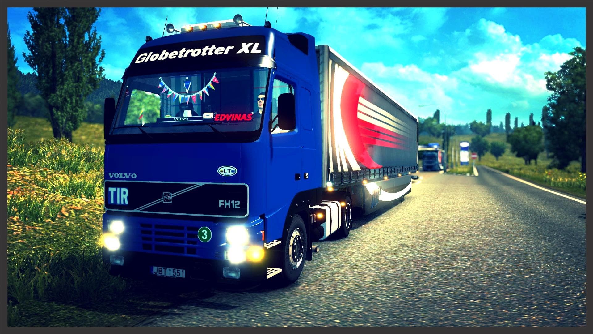 VOLVO FH12 420 1’S & KRONE 1.22 – Parts mod for Euro Truck Simulator 2