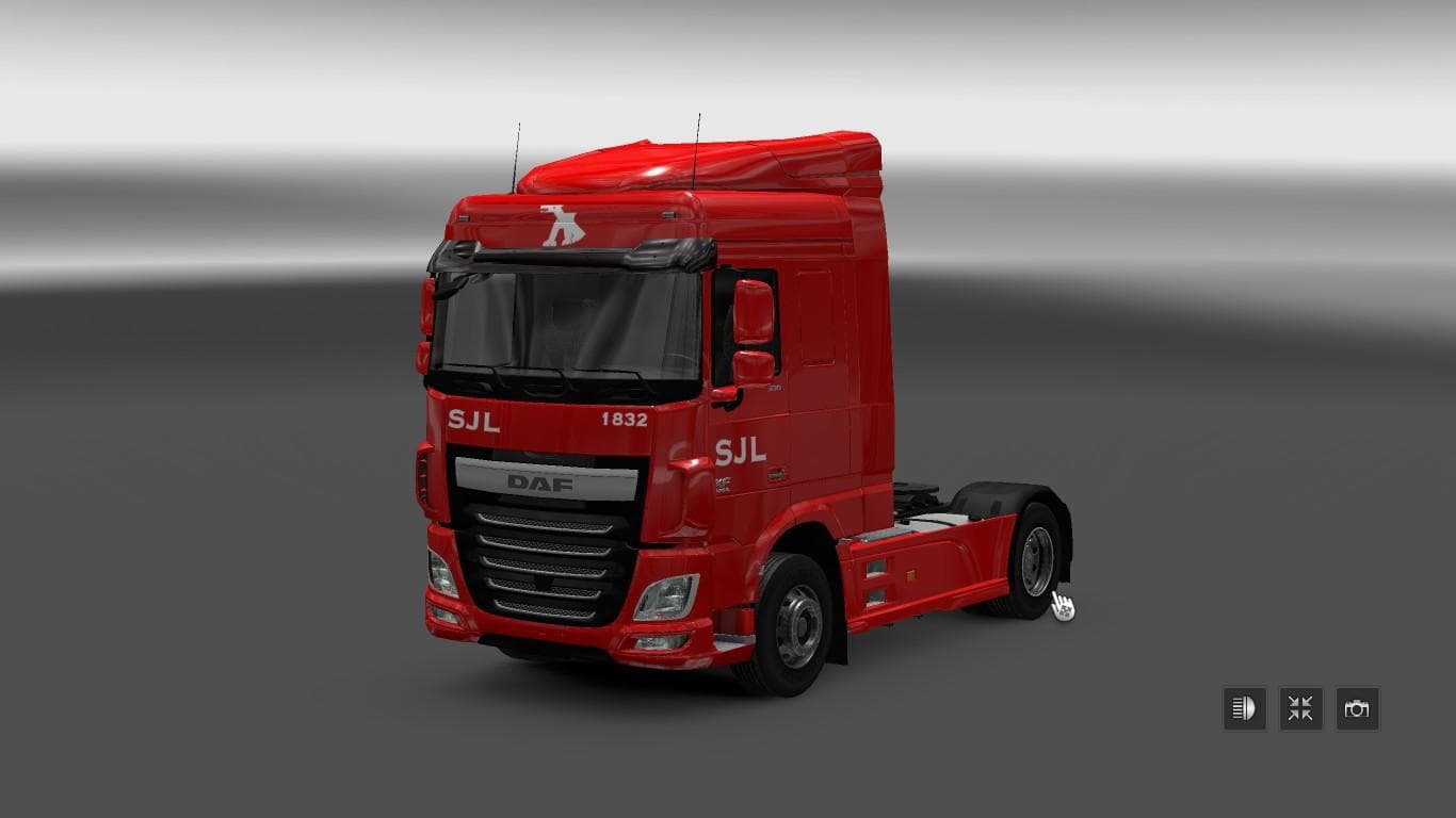 SAN JOSE LOPEZ DAF EURO 6 1.22 – Skins mod for Euro Truck Simulator 2