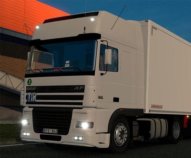 DAF XF95 & TRAILER 1.22.X – Parts mod for Euro Truck Simulator 2