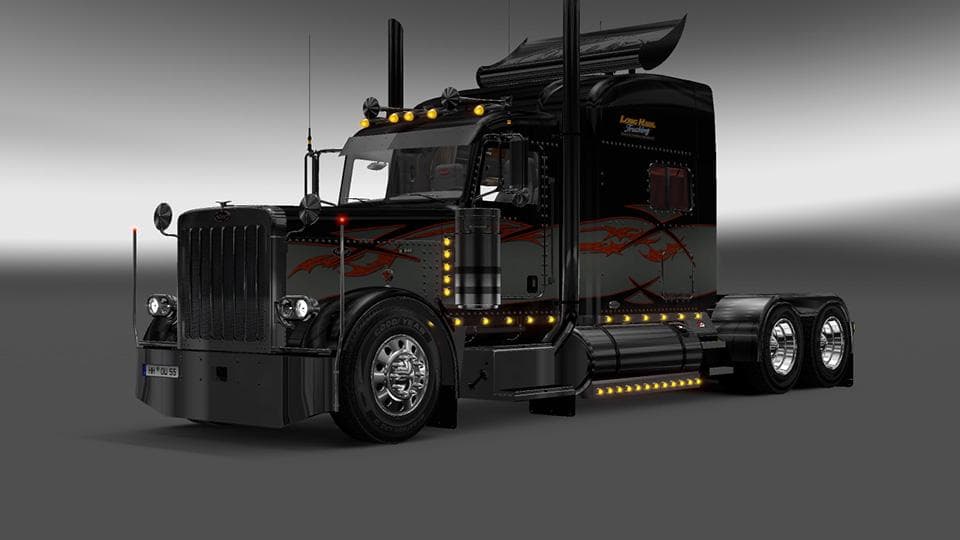 LONG HAUL 1 ETS2 VIPER2 MODIFIED PETERBILT 389 – Skins mod for Euro Truck Simulator 2