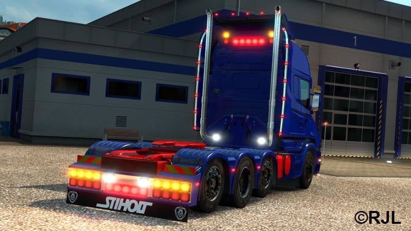 SCANIA T MOD V1.8 - ETS2 mods download – trucks screenshot 2