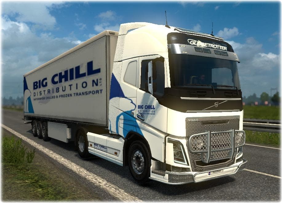 BIG CHILL COMBO PACK – Skins mod for Euro Truck Simulator 2