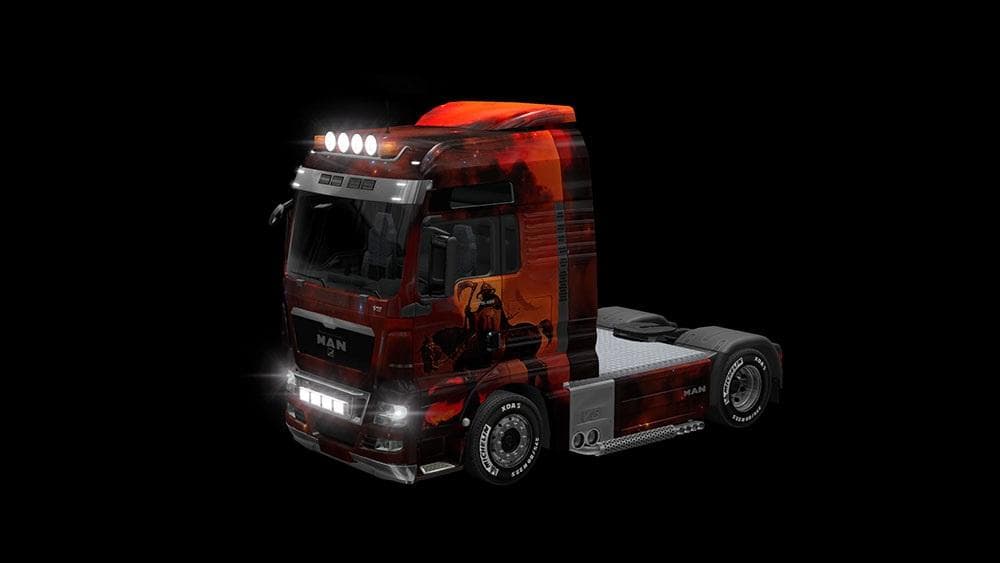 MAN TGX XXL FRAZETTA STYLE SKIN – Skins mod for Euro Truck Simulator 2