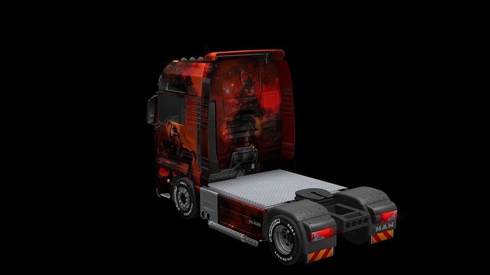 MAN TGX XXL FRAZETTA STYLE SKIN - ETS2 mods download – skins screenshot 2