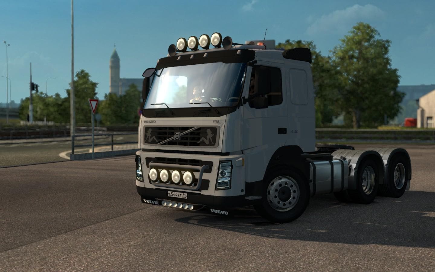 VOLVO FM12 + CABIN ACCESSORIES DLC 1.22 – Parts mod for Euro Truck Simulator 2
