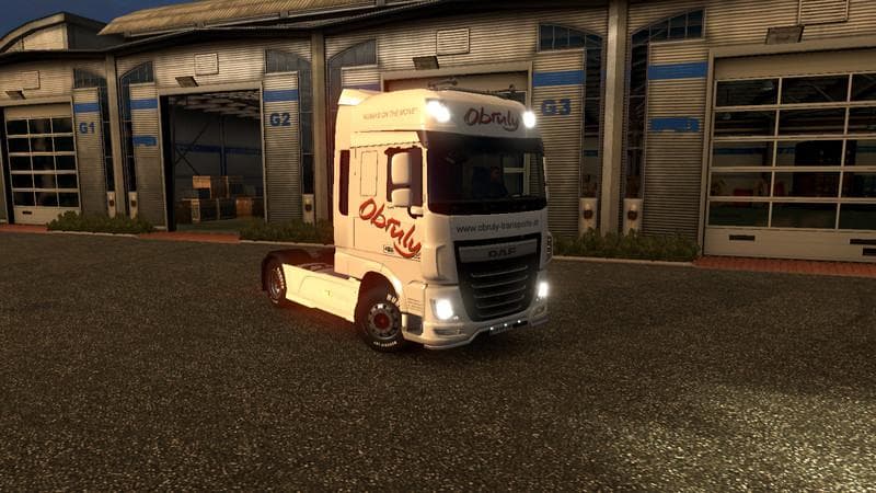 DAF XF EURO 6 OBRULY V1.0 – Skins mod for Euro Truck Simulator 2