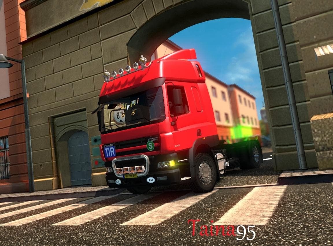 DAF CF 85 V1.1 – Parts mod for Euro Truck Simulator 2