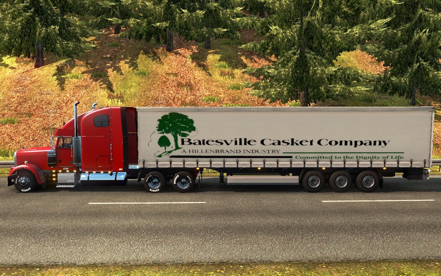 BATESVILLE CASKET CO. 1.22 – Trailers mod for Euro Truck Simulator 2