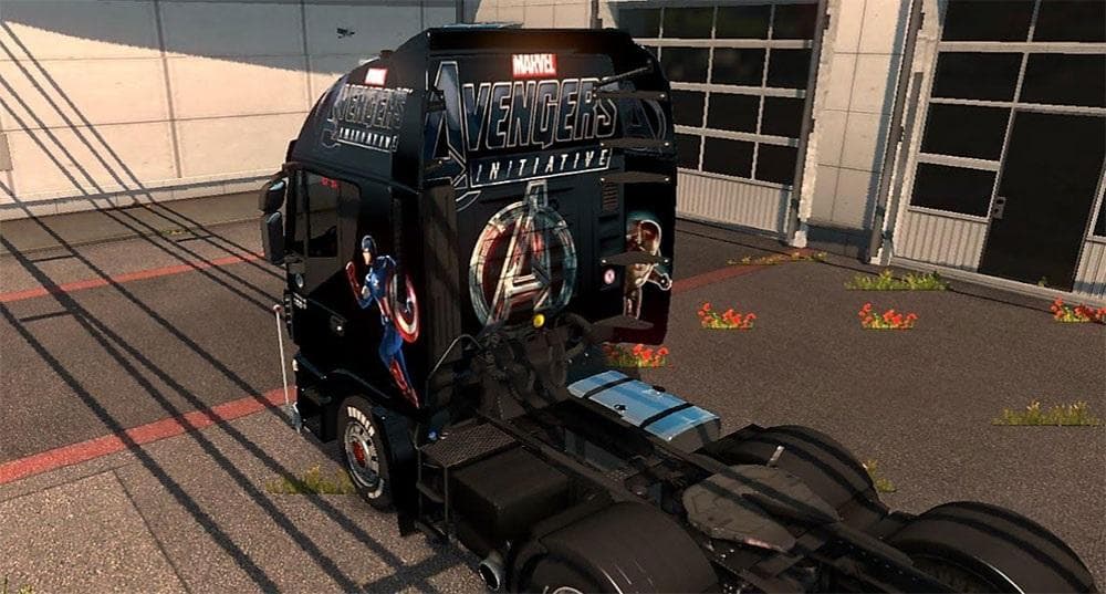 AVENGERS 2015 IVECO HI-WAY SKIN – Skins mod for Euro Truck Simulator 2