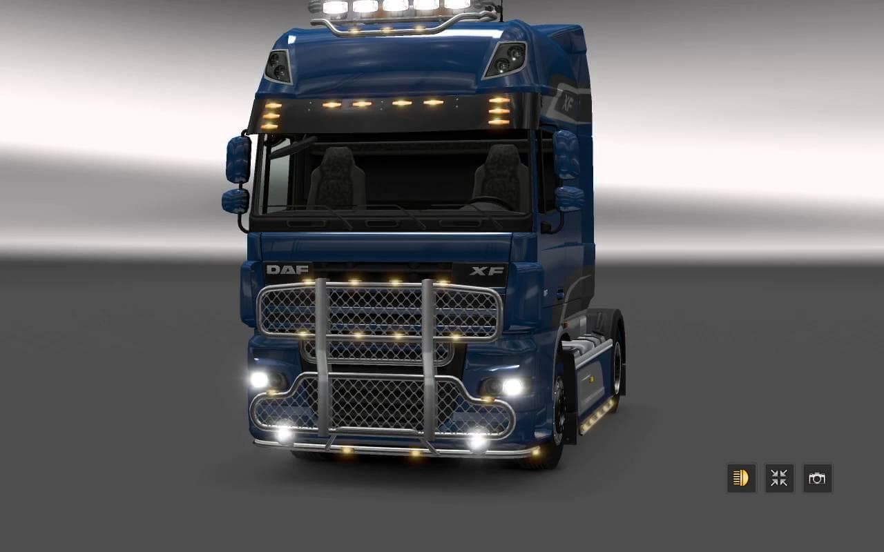 DAF XF 105 FOR MULTIPLAYER – Parts mod for Euro Truck Simulator 2