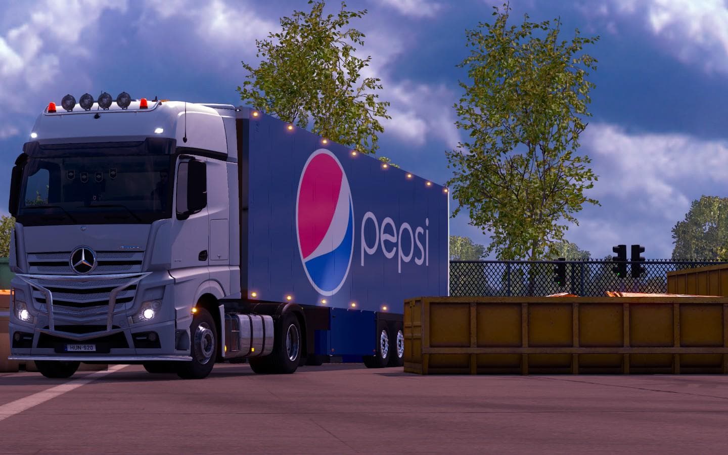 PEPSI TRAILER SKIN ALL VERSION - ETS2 mods download – skins screenshot 2