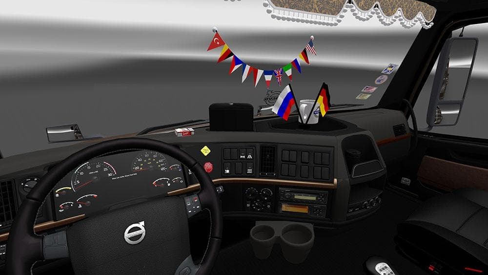 VOLVO VNL 670 INTERIOR REWORK – Other mod for Euro Truck Simulator 2