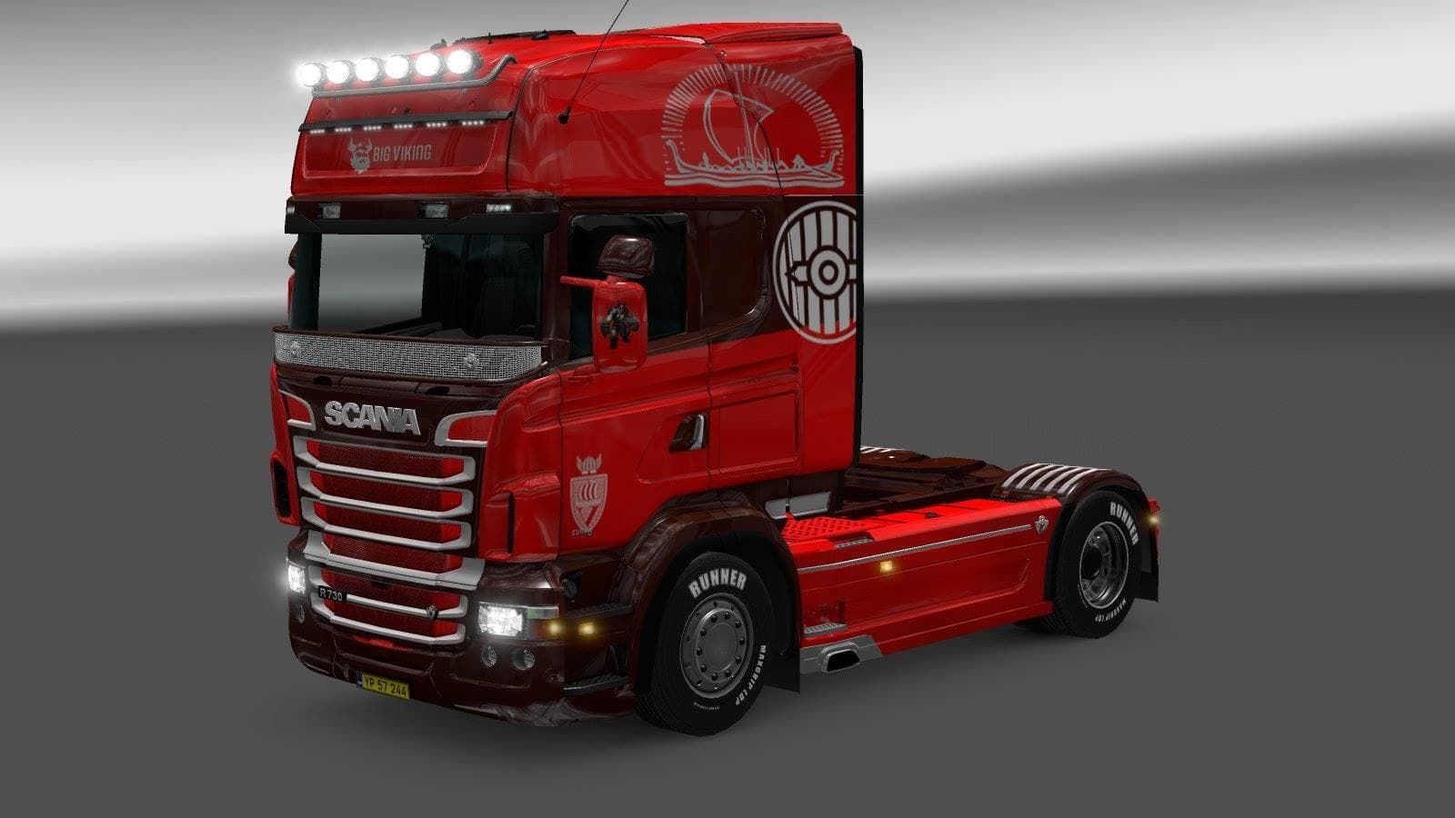 SCANIA RJL BIG VIKING SKIN [LAZYMODS] – Skins mod for Euro Truck Simulator 2