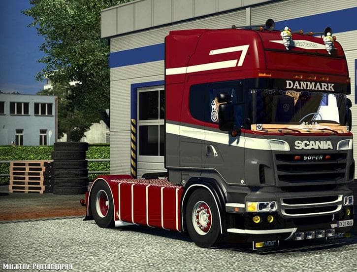 SCANIA R580 – Parts mod for Euro Truck Simulator 2
