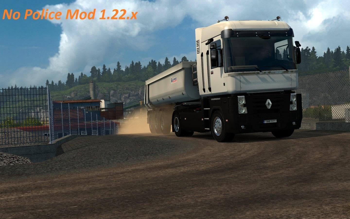 NO POLICE MOD 1.22.X – Other mod for Euro Truck Simulator 2