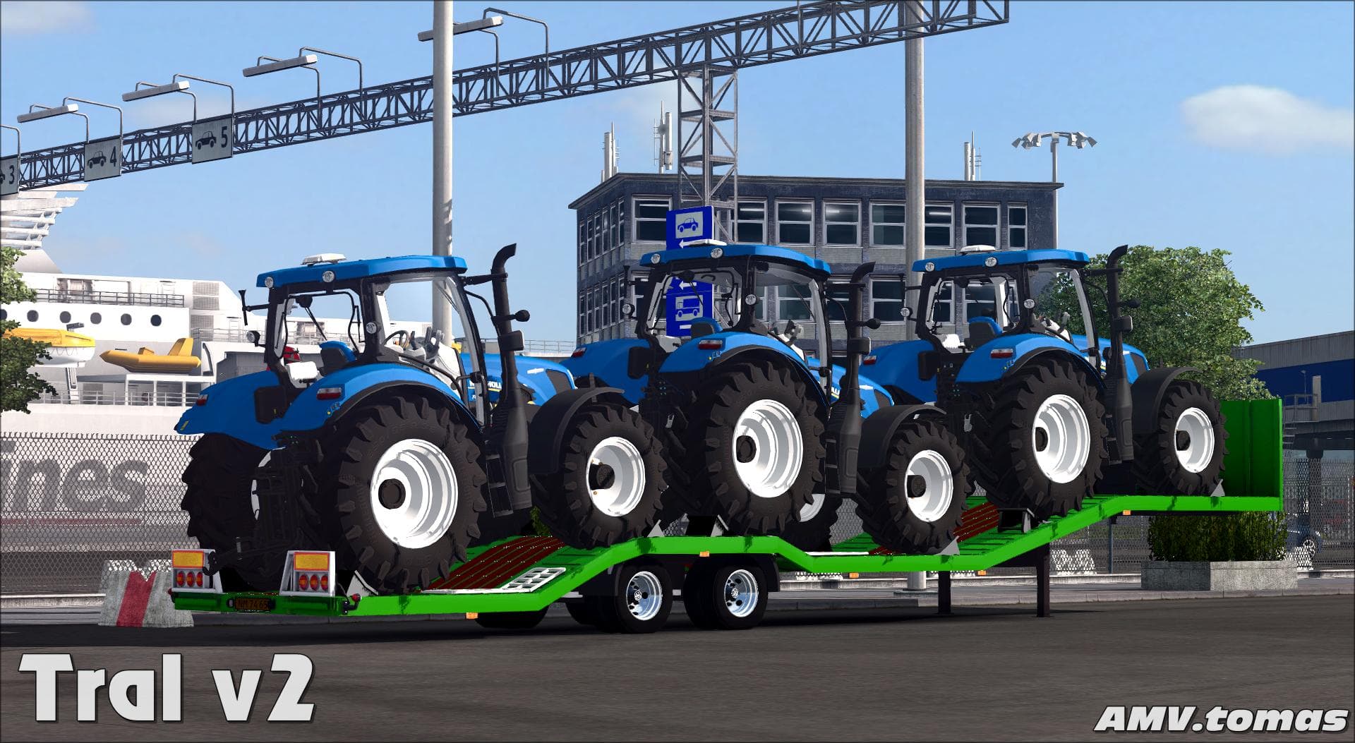 TRAL V2 TRAILER – Trailers mod for Euro Truck Simulator 2