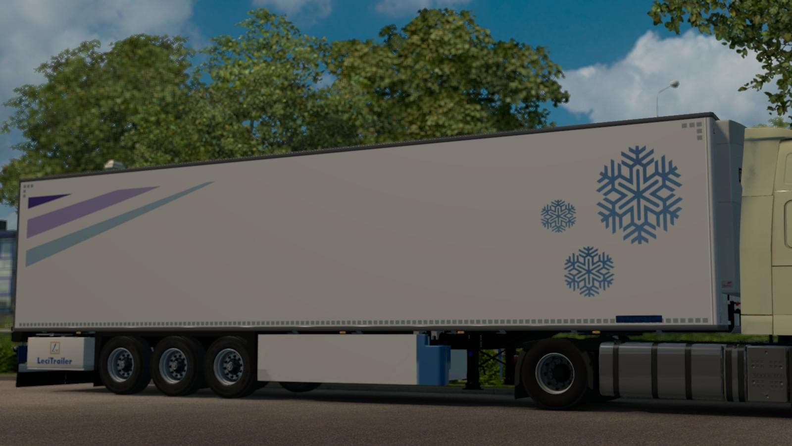 LECITRAILER FRIGO 1.22.X – Trailers mod for Euro Truck Simulator 2