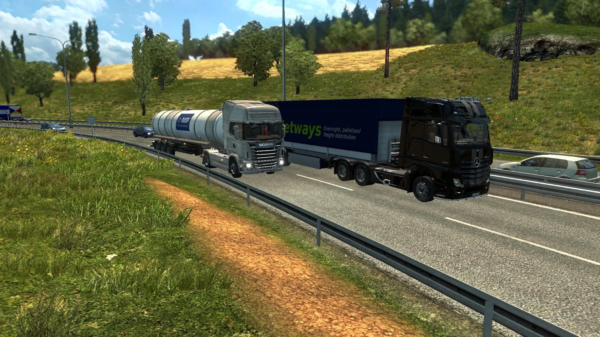 BASF CHEMICALS TANKER – Trailers mod for Euro Truck Simulator 2