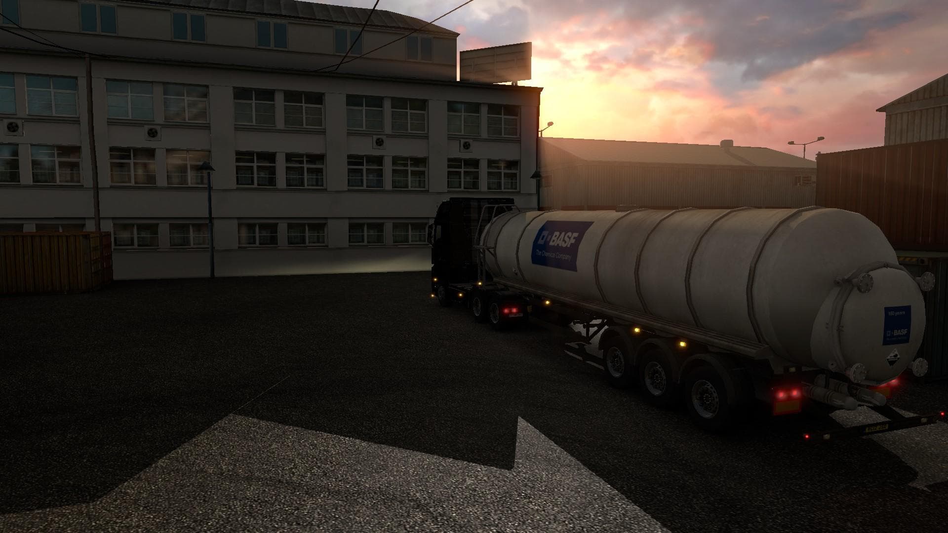 BASF CHEMICALS TANKER - ETS2 mods download – trailers screenshot 2