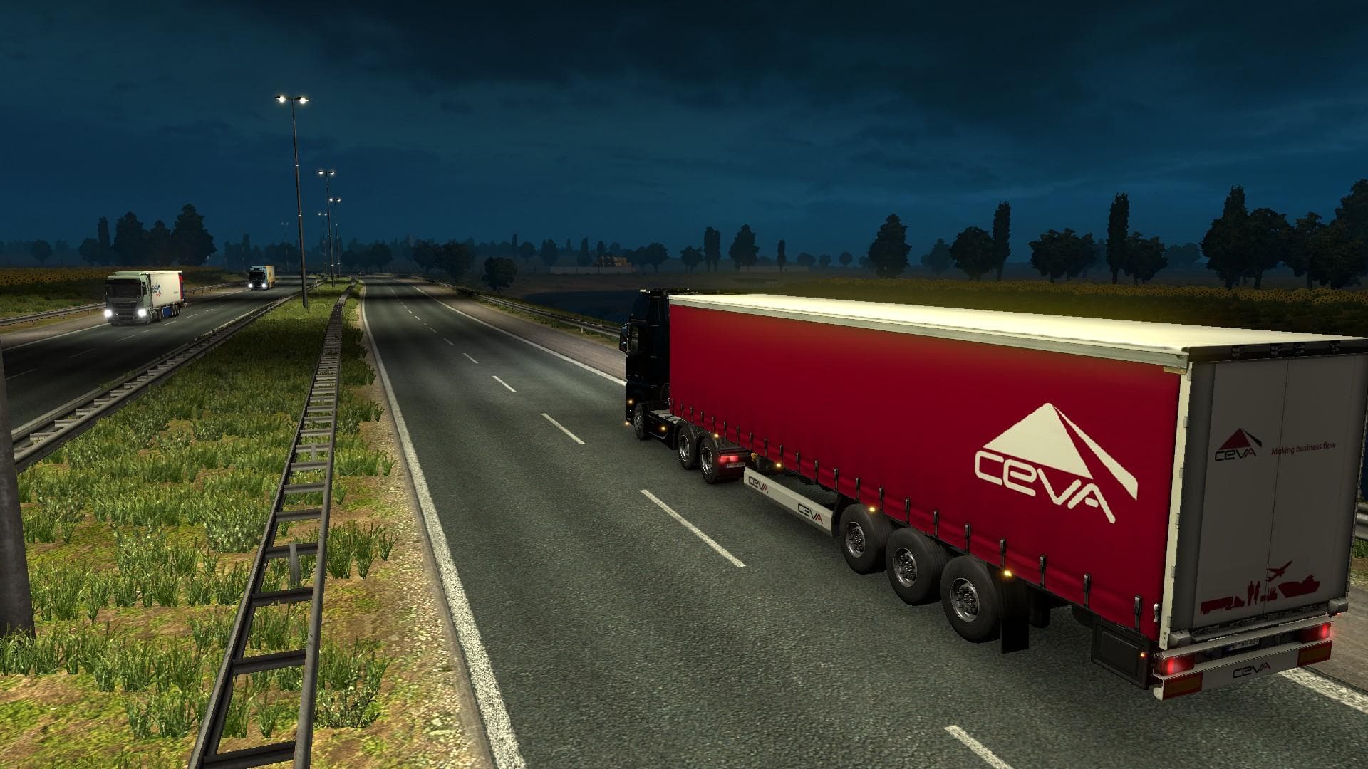 CEVA LOGISTICS PROFILINER – Trailers mod for Euro Truck Simulator 2
