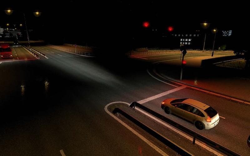 TRUE AI LIGHTS 1.22 - ETS2 mods download – parts screenshot 2