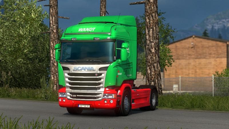 SPEDITION WANDT SCANIA RJL V1.0 - ETS2 mods download – skins screenshot 2