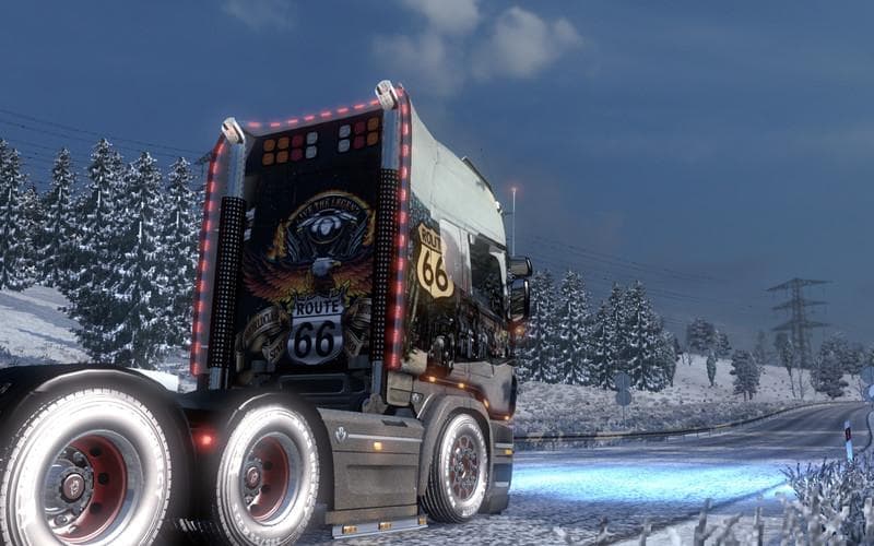ROUTE 66 SKIN V1.0 - ETS2 mods download – skins screenshot 2