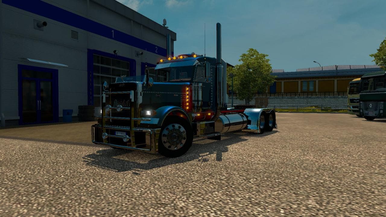 MODIFIED PETERBILT 389 V2.0 – Parts mod for Euro Truck Simulator 2