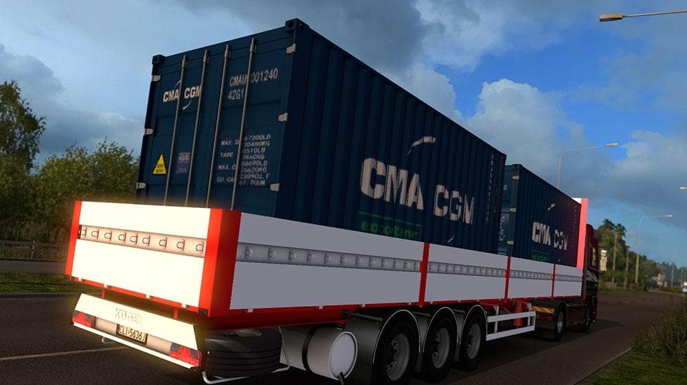 KOEGEL BORT TRAILER STANDALONE - ETS2 mods download – trailers screenshot 2