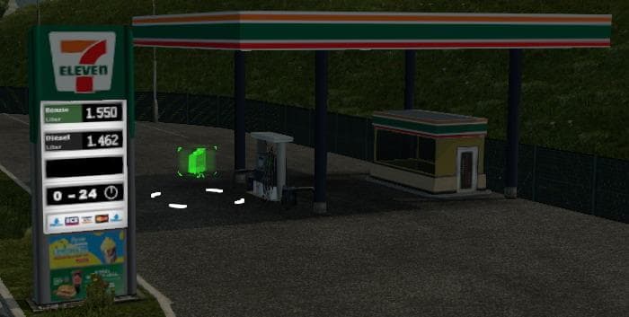 SKINPACK – GAS STATIONS V1.0 - ETS2 mods download – skins screenshot 2
