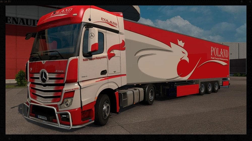 POLAND COMBO PACK 1.22.X – Skins mod for Euro Truck Simulator 2