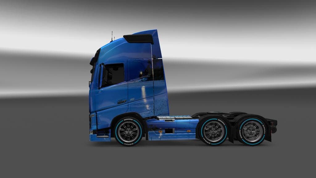 VOLVO FH2013 ROMANTIC SKIN 1.22 - ETS2 mods download – skins screenshot 2