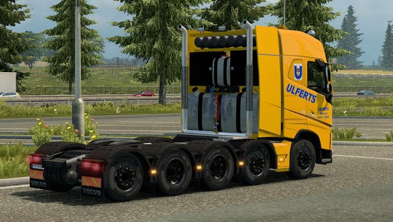 VOLVO FH 16 2012 V5.0 – Parts mod for Euro Truck Simulator 2
