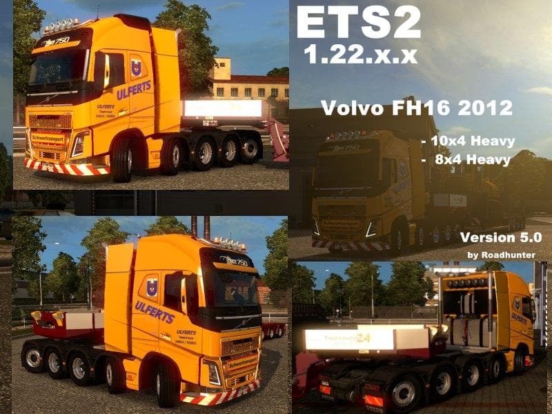 VOLVO FH 16 2012 V5.0 - ETS2 mods download – parts screenshot 2