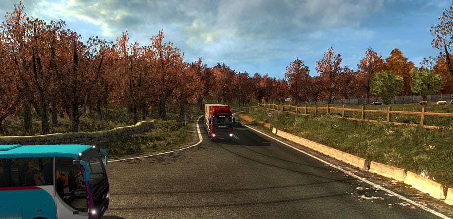 EARLY & LATE AUTUMN WEATHER MOD V4.5 – Maps mod for Euro Truck Simulator 2