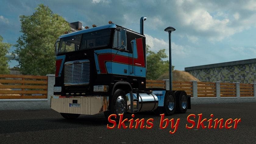 FREIGHTLINER FLB ANDRE BELLEMARE SKIN – Skins mod for Euro Truck Simulator 2