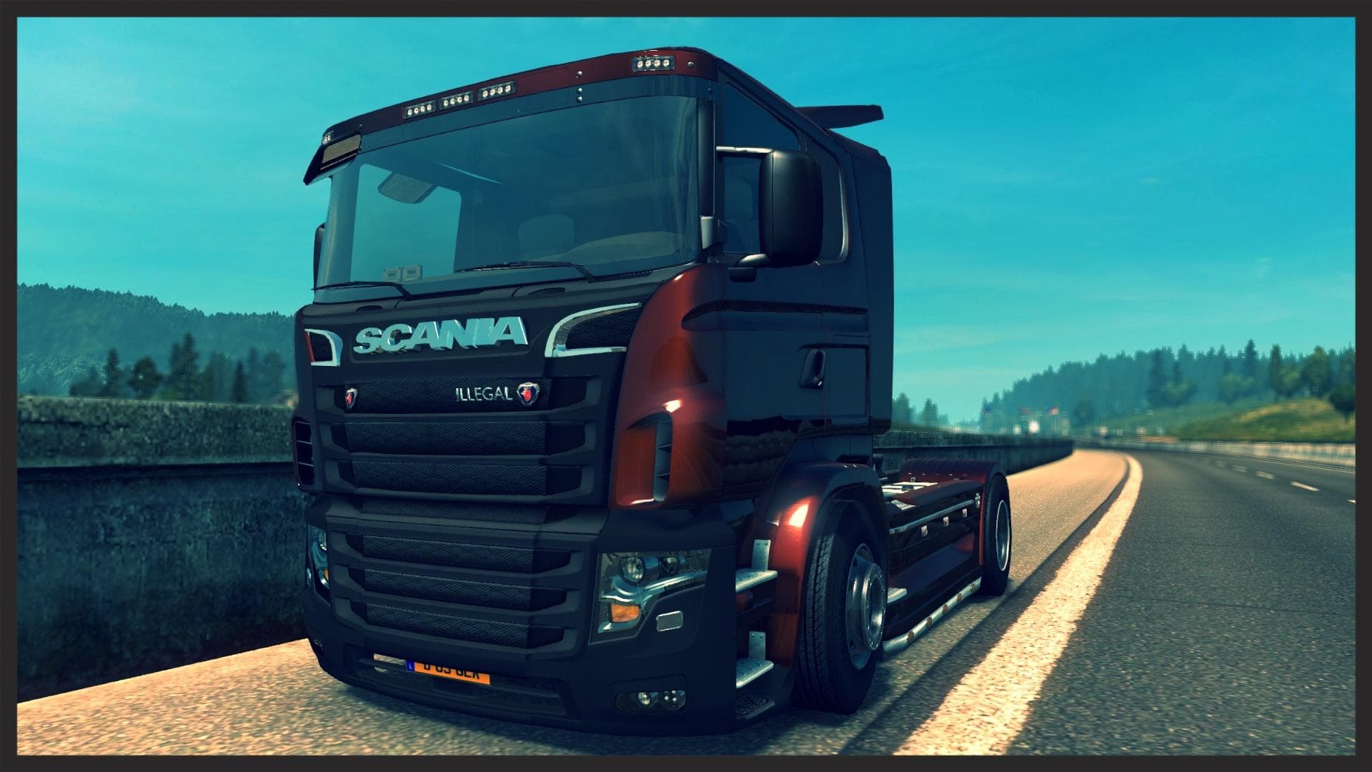 SCANIA ILLEGAL V8 1.22 – Trucks mod for Euro Truck Simulator 2
