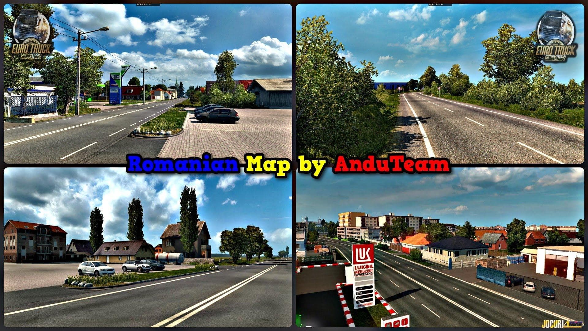 ROMANIA MAP ANDUTEAM V1.0.1 – Maps mod for Euro Truck Simulator 2
