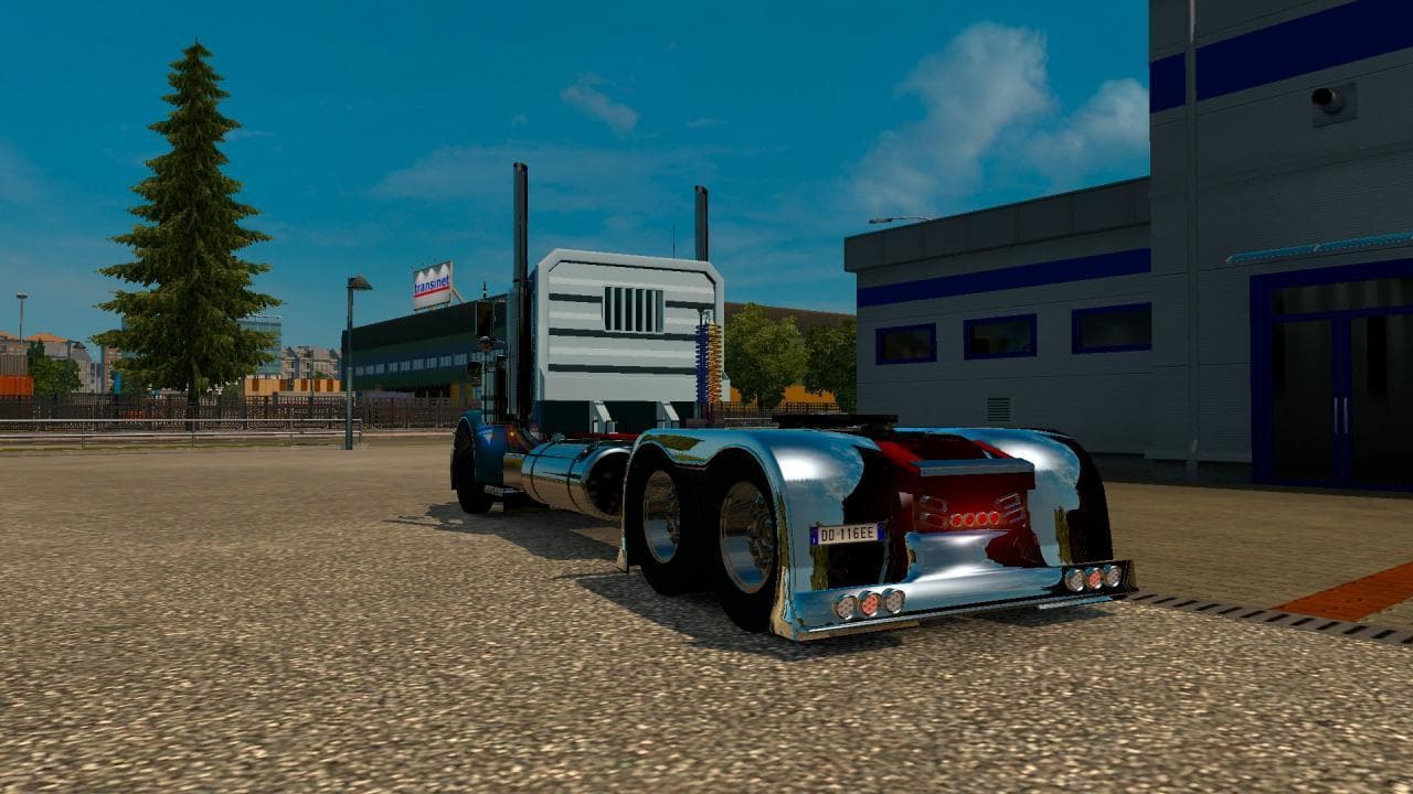 MODIFIED PETERBILT 389 V1.10 BETA - ETS2 mods download – parts screenshot 2