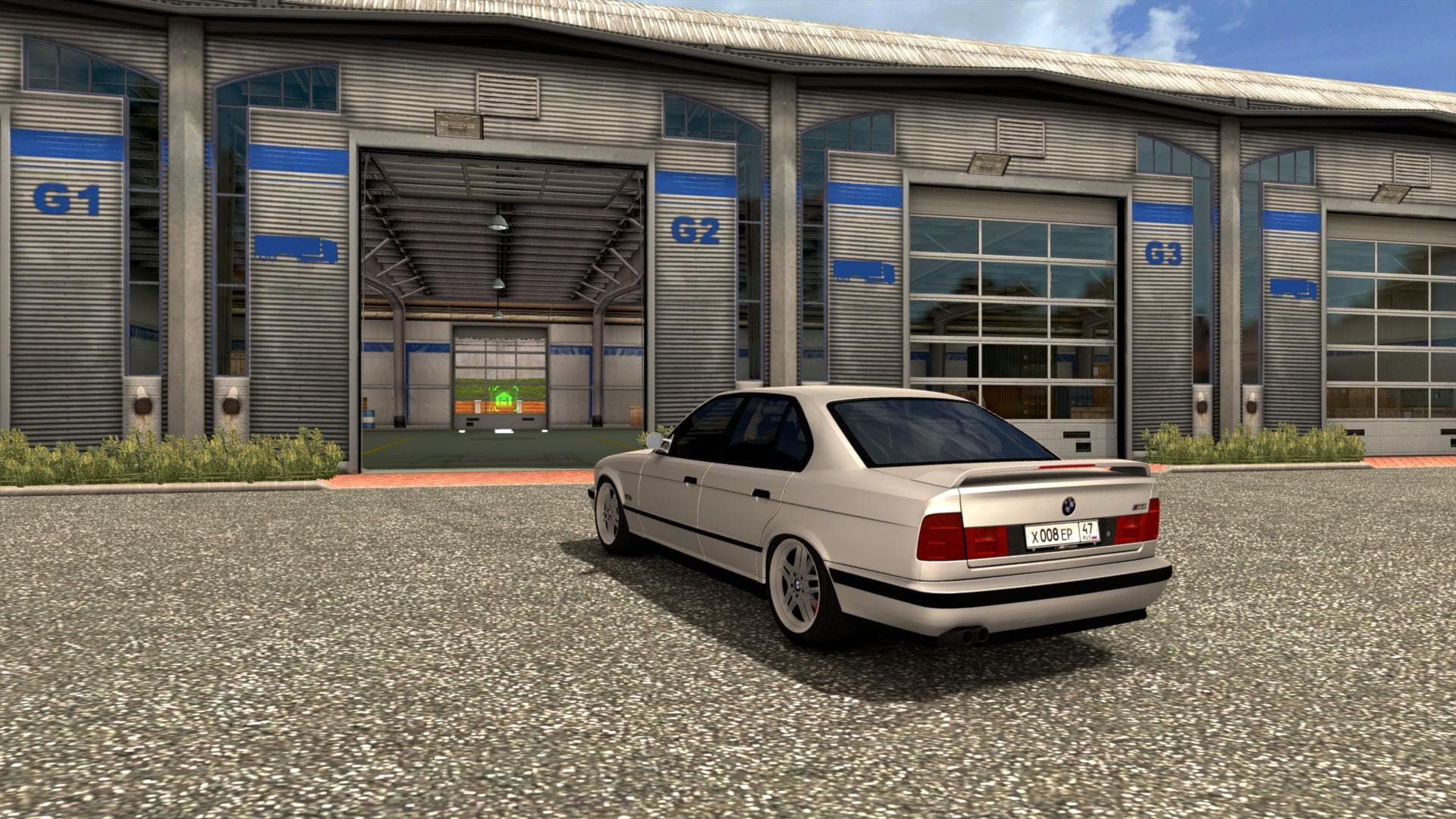BMW E34M5 1.22 – Parts mod for Euro Truck Simulator 2