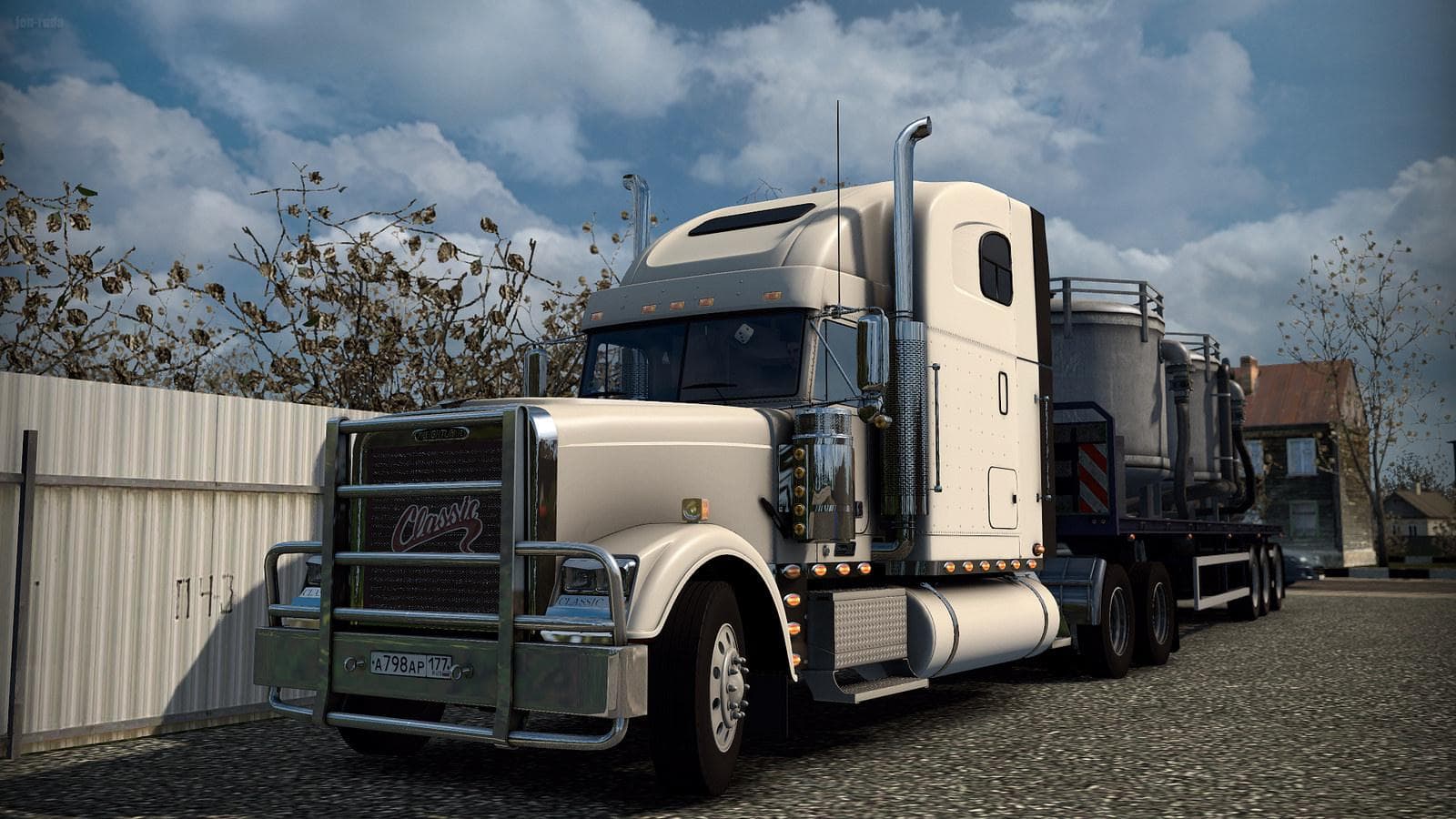 FREIGHTLINER CLASSIC XL V3.2.0 1.22 – Trucks mod for Euro Truck Simulator 2