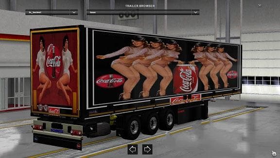SCHMITZ COCA COLA TRAILER - ETS2 mods download – trailers screenshot 2